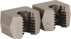 Cle-Line - 1/2-13, Collet #5, Two Piece Adjustable Die - Carbon Steel - Exact Tooling