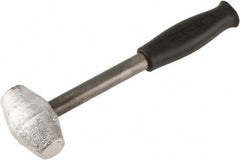 American Hammer - 3 Lb Head Mallet - 10" OAL, 9" Long Steel Handle with Grip - Exact Tooling