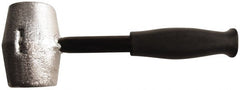 American Hammer - 5 Lb Head Mallet - 10" OAL, 9" Long Steel Handle with Grip - Exact Tooling