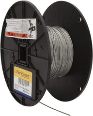 Value Collection - 1/16" Diam, Aircraft Cable - 500 Lb Breaking Strength, 1 x 19 Single Strand - Exact Tooling