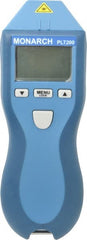 Made in USA - Accurate up to 0.01 (Optical) and 1.0 (Contact), 0.001 to 10 RPM Resolution, Contact and Noncontact Tachometer - Exact Tooling