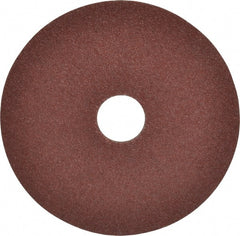 Camel Grinding Wheels - 4-1/2" Diam 7/8" Hole 50 Grit Fiber Disc - Coarse Grade, Aluminum Oxide, 13,300 Max RPM - Exact Tooling