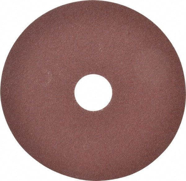 Camel Grinding Wheels - 4-1/2" Diam 7/8" Hole 80 Grit Fiber Disc - Medium Grade, Aluminum Oxide, 13,300 Max RPM - Exact Tooling