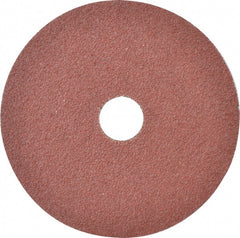 Camel Grinding Wheels - 5" Diam 7/8" Hole 36 Grit Fiber Disc - Very Coarse Grade, Aluminum Oxide, 12,200 Max RPM - Exact Tooling