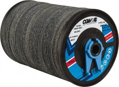 Camel Grinding Wheels - 4-1/2" Diam 7/8" Hole 60 Grit Fiber Disc - Medium Grade, Zirconia Alumina, 13,300 Max RPM - Exact Tooling