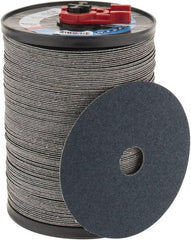 Camel Grinding Wheels - 5" Diam 7/8" Hole 80 Grit Fiber Disc - Medium Grade, Zirconia Alumina, 12,200 Max RPM - Exact Tooling