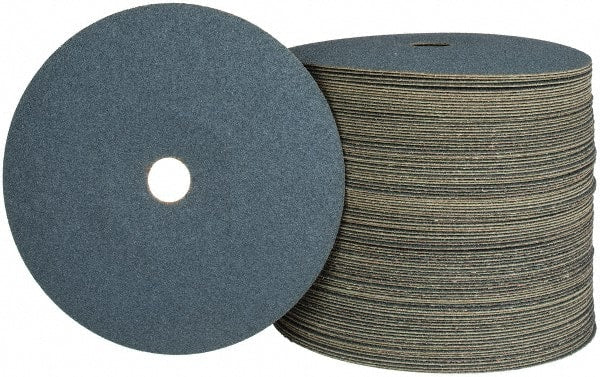 Camel Grinding Wheels - 7" Diam 7/8" Hole 80 Grit Fiber Disc - Medium Grade, Zirconia Alumina, 8,600 Max RPM - Exact Tooling