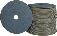 Camel Grinding Wheels - 7" Diam 7/8" Hole 80 Grit Fiber Disc - Medium Grade, Zirconia Alumina, 8,600 Max RPM - Exact Tooling
