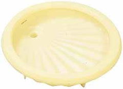 Enpac - 4" High x 26" Diam, Polyethylene, Drum Funnel - 55 Gal Drum/Pail Capacity - Exact Tooling