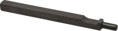 Universal Tool - 1/2" Head Width, 1/2" Shank Diam, Blank Chisel - Square Drive, Square Shank - Exact Tooling