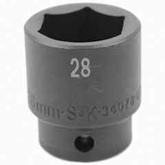 SK - Impact Socket - 1/2"DR 28MM IMPACT SOCKET - Exact Tooling