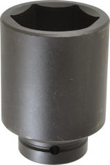Proto - 1" Drive 2-1/2" Deep Impact Socket - 6 Points, 4-7/8" OAL - Exact Tooling
