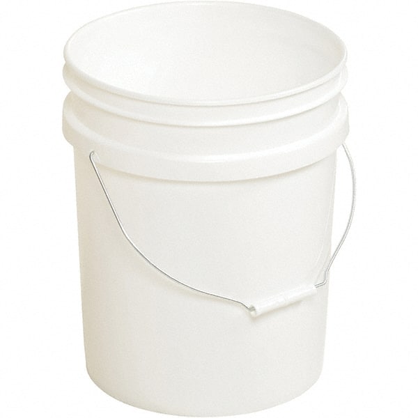 Vestil - Buckets & Pails Capacity: 5 Gal Body Material: Plastic - Exact Tooling
