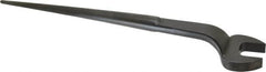 Proto - 1-5/8" Standard Spud Handle Open End Wrench - 23-1/4" OAL, Single End, Black Finish - Exact Tooling