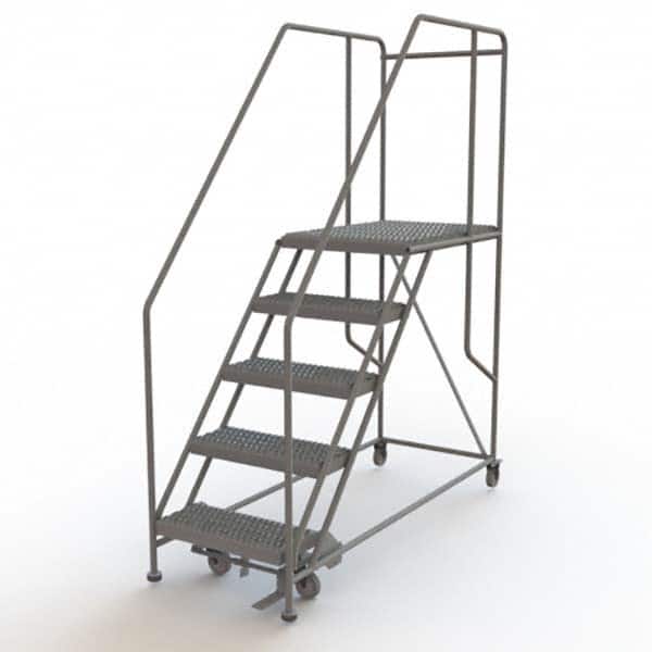 TRI-ARC - Rolling & Wall Mounted Ladders & Platforms Type: Rolling Work Platform Style: Steel Work Platform - Exact Tooling
