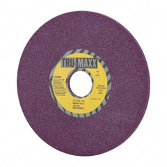 Tru-Maxx - 7" Diam x 1-1/4" Hole x 1/4" Thick, J Hardness, 46 Grit Surface Grinding Wheel - Aluminum Oxide, Type 1, Coarse Grade, 3,600 Max RPM, No Recess - Exact Tooling