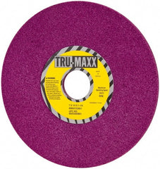 Tru-Maxx - 7" Diam x 1-1/4" Hole x 1/4" Thick, I Hardness, 60 Grit Surface Grinding Wheel - Aluminum Oxide, Type 1, Medium Grade, 3,600 Max RPM, No Recess - Exact Tooling