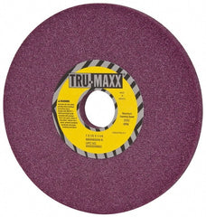 Tru-Maxx - 7" Diam x 1-1/4" Hole x 1/2" Thick, K Hardness, 46 Grit Surface Grinding Wheel - Aluminum Oxide, Type 1, Coarse Grade, 3,600 Max RPM, No Recess - Exact Tooling