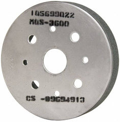 Tru-Maxx - 6" Diam, 4" Hole Size, 1" Overall Thickness, 80 Grit, Type 2 Tool & Cutter Grinding Wheel - Medium Grade, Silicon Carbide, I Hardness, 3,600 RPM - Exact Tooling