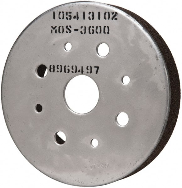 Tru-Maxx - 6" Diam, 1-1/4" Hole Size, 1" Overall Thickness, 46 Grit, Type 2 Tool & Cutter Grinding Wheel - Coarse Grade, Aluminum Oxide, K Hardness, 3,600 RPM - Exact Tooling
