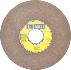 Tru-Maxx - 6" Diam, 1-1/4" Hole Size, 1/2" Overall Thickness, 80 Grit, Type 12 Tool & Cutter Grinding Wheel - Medium Grade, Aluminum Oxide, K Hardness, 4,140 RPM - Exact Tooling
