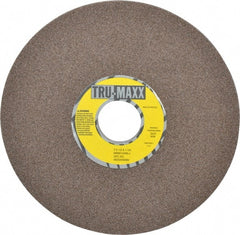 Tru-Maxx - 7" Diam, 1-1/4" Hole Size, 1/2" Overall Thickness, 60 Grit, Type 12 Tool & Cutter Grinding Wheel - Medium Grade, Aluminum Oxide, J Hardness, 3,600 RPM - Exact Tooling