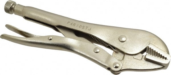 Paramount - 10" OAL Straight Jaw Locking Pliers - Exact Tooling