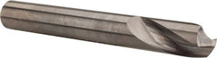 Accupro - 3/8" Body Diam, 120°, 3" OAL, Solid Carbide Spotting Drill - Exact Tooling