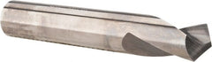 Accupro - 1/2" Body Diam, 120°, 3" OAL, Solid Carbide Spotting Drill - Exact Tooling