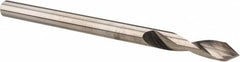 Accupro - 1/8" Body Diam, 60°, 2" OAL, Solid Carbide Spotting Drill - Exact Tooling