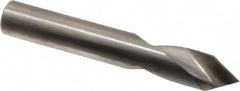 Accupro - 7/16" Body Diam, 60°, 3" OAL, Solid Carbide Spotting Drill - Exact Tooling