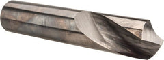 Accupro - 3/4" Body Diam, 120°, 4" OAL, Solid Carbide Spotting Drill - Exact Tooling