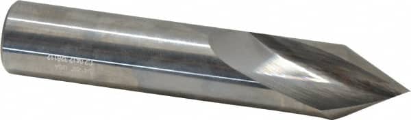 Accupro - 3/4" Body Diam, 60°, 4" OAL, Solid Carbide Spotting Drill - Exact Tooling