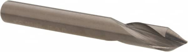 Accupro - 3/16" Body Diam, 60°, 2" OAL, Solid Carbide Spotting Drill - Exact Tooling