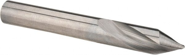 Accupro - 5/16" Body Diam, 60°, 2-1/2" OAL, Solid Carbide Spotting Drill - Exact Tooling