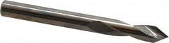 Accupro - 5mm Body Diam, 60°, 51mm OAL, Solid Carbide Spotting Drill - Exact Tooling