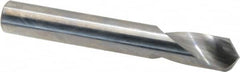 Accupro - 10mm Body Diam, 90°, 70mm OAL, Solid Carbide Spotting Drill - Exact Tooling