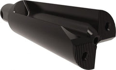 Allied Machine and Engineering - 146mm Max Drill Depth, 2.2xD, 2.4" Diam, Indexable Insert Drill - 4 Inserts, 40mm Shank Diam, Straight Shank - Exact Tooling