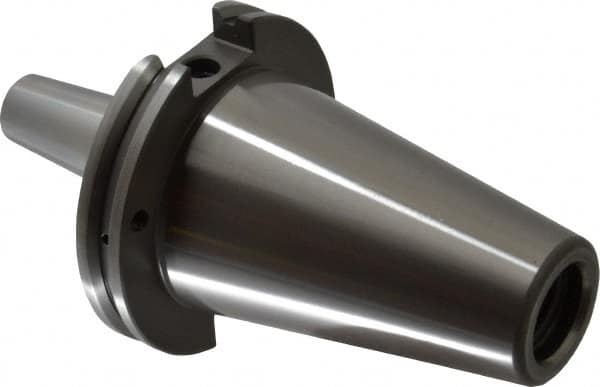 Parlec - 1/4" Hole Diam, CAT50 Taper Shank Shrink Fit Tool Holder & Adapter - 80.01mm Projection, 21.08mm Nose Diam, 1.33" Clamping Depth, 15,000 RPM, Through Coolant - Exact Tooling