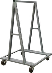 Durham - 2,500 Lb Capacity, Steel Adjust-A-Tray Truck - 38" Long x 40" Wide x 64" High - Exact Tooling