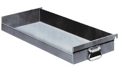 Durham - 1 Shelf, Steel Open Front Hook-On Tray - 36" Long x 15" Wide x 6" High - Exact Tooling