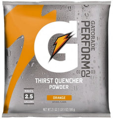 Gatorade - 21 oz Pack Orange Activity Drink - Powdered, Yields 2.5 Gal - Exact Tooling