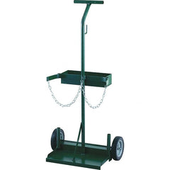 Harper Trucks - 43-1/2" OAH Hand Truck - Single Grip Handle, Semi-Pneumatic Wheels - Exact Tooling