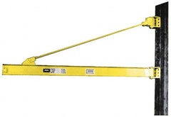 Value Collection - 2,000 Lb Load Capacity, Steel Jib Crane - 10' Span - Exact Tooling