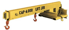 Contrx - 4,000 Lb Capacity Telescopic Boom - 36" Center Forks - Exact Tooling