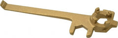 Value Collection - Bronze Drum Plug Wrench - For Use with Most Drum Plugs and Flammable Substances - Exact Tooling