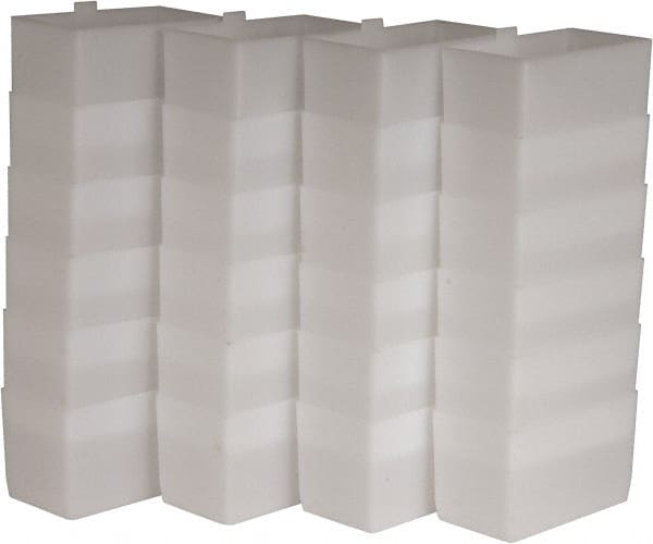 Akro-Mils - 2.8" Wide x 3" High, Clear Bin Cup - Use with Akro-Mils - 30-120, 30-130, 30-150, 30-170, 30-128, 30-138, 30-158, 30-178, 30-124, 30-164, 30-184, 30-174 - Exact Tooling