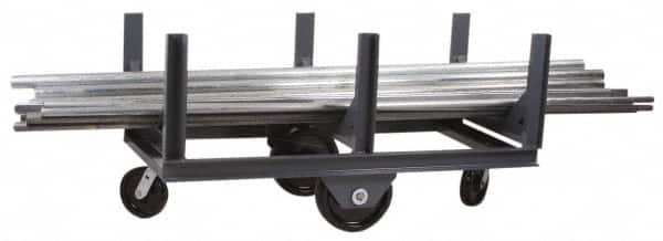 Made in USA - 10,000 Lb Capacity Bar Cradle Truck - 28" OAW - Exact Tooling