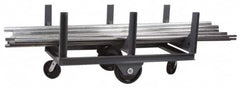 Made in USA - 4,000 Lb Capacity Bar Cradle Truck - 28" OAW - Exact Tooling
