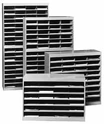 Safco - Deluxe Organizer - 24 Compartments, 9" Wide x 3" High x 12-1/4" Deep Compartment - Exact Tooling